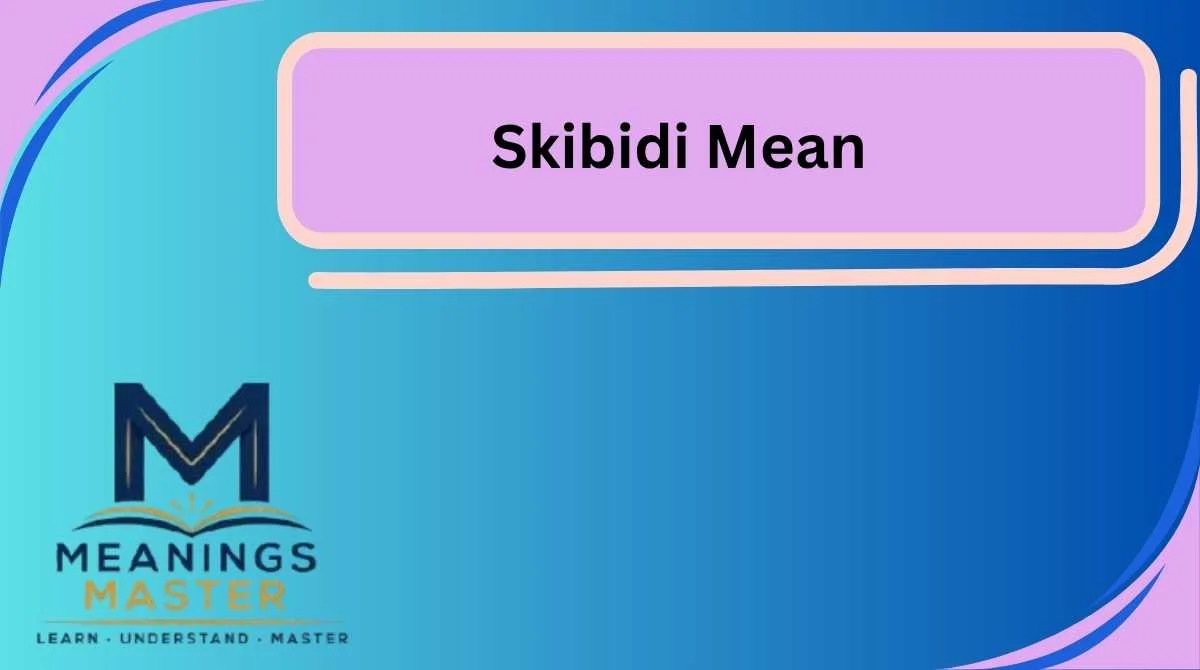 Skibidi Mean